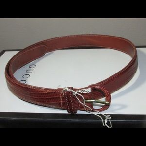 Ralph Lauren Genuine Lizard Belt size 30